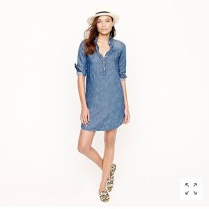 J. Crew chambray shirt dress